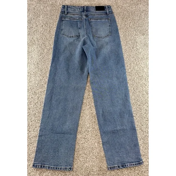 BCBgeneration Denim Blue Jeans Women's Size 5/27 5 Skater Starting Light Wash - Picture 8 of 9